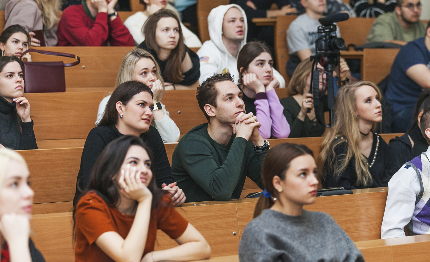 Фото лекция в университете